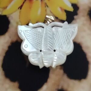 Unique Reversible Butterfly Pendant